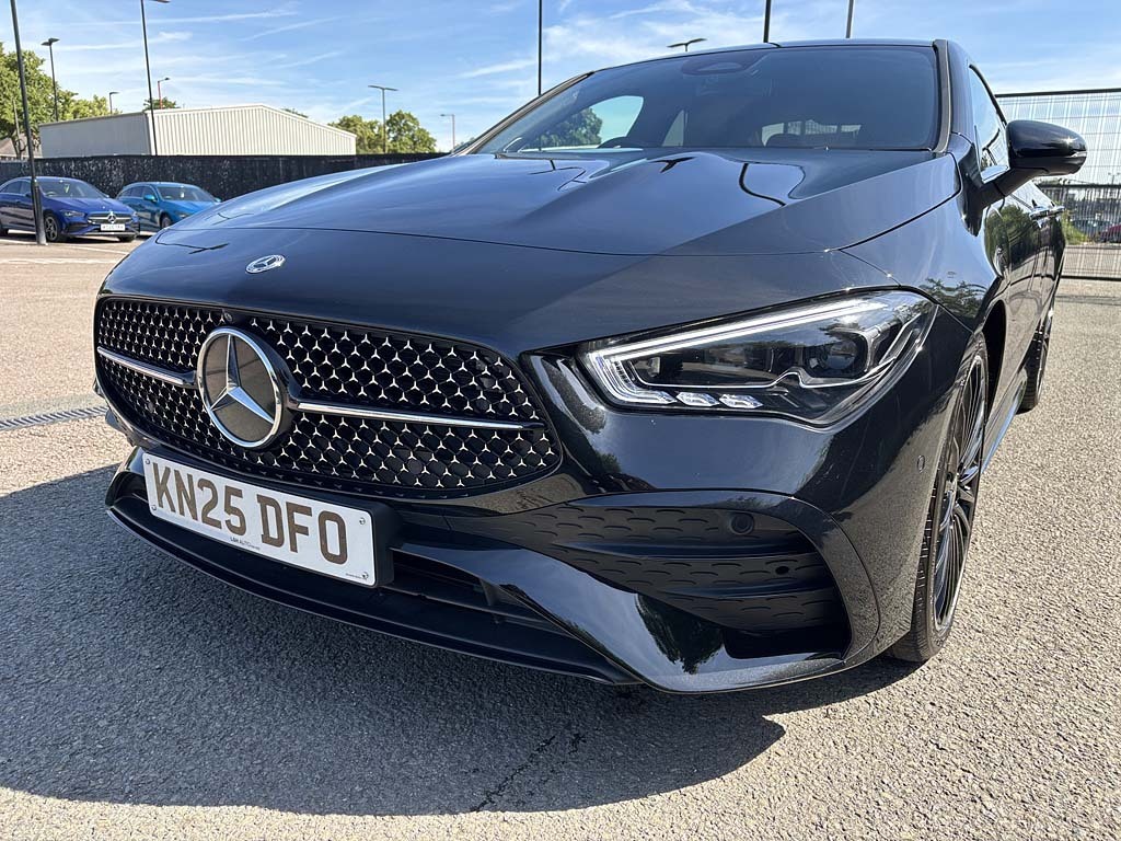 Mercedes-Benz CLA Class Cla 220D Amg Line Premium Plus Tip KN25DFO Black #6