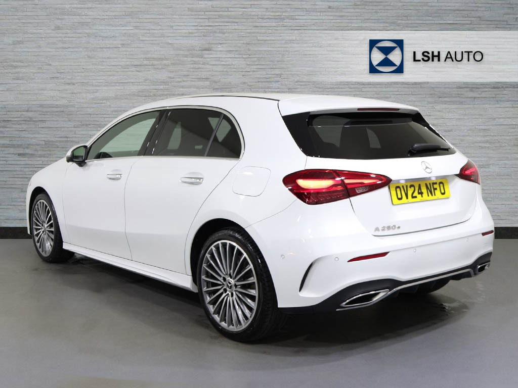Mercedes-Benz A Class A250e Amg Line Premium Plus OV24NFO White #2