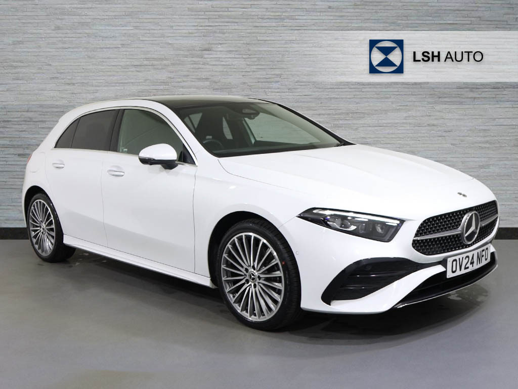 Mercedes-Benz A Class A250e Amg Line Premium Plus OV24NFO White