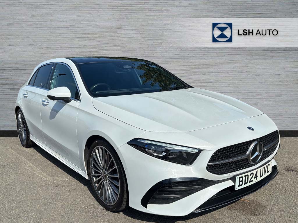 Mercedes-Benz A Class A180 Amg Line Premium Plus White