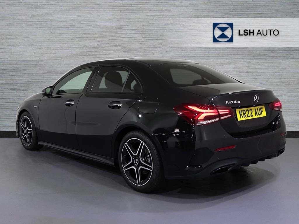 Mercedes-Benz A Class A200d Amg Line Premium Plus Edition Black #2