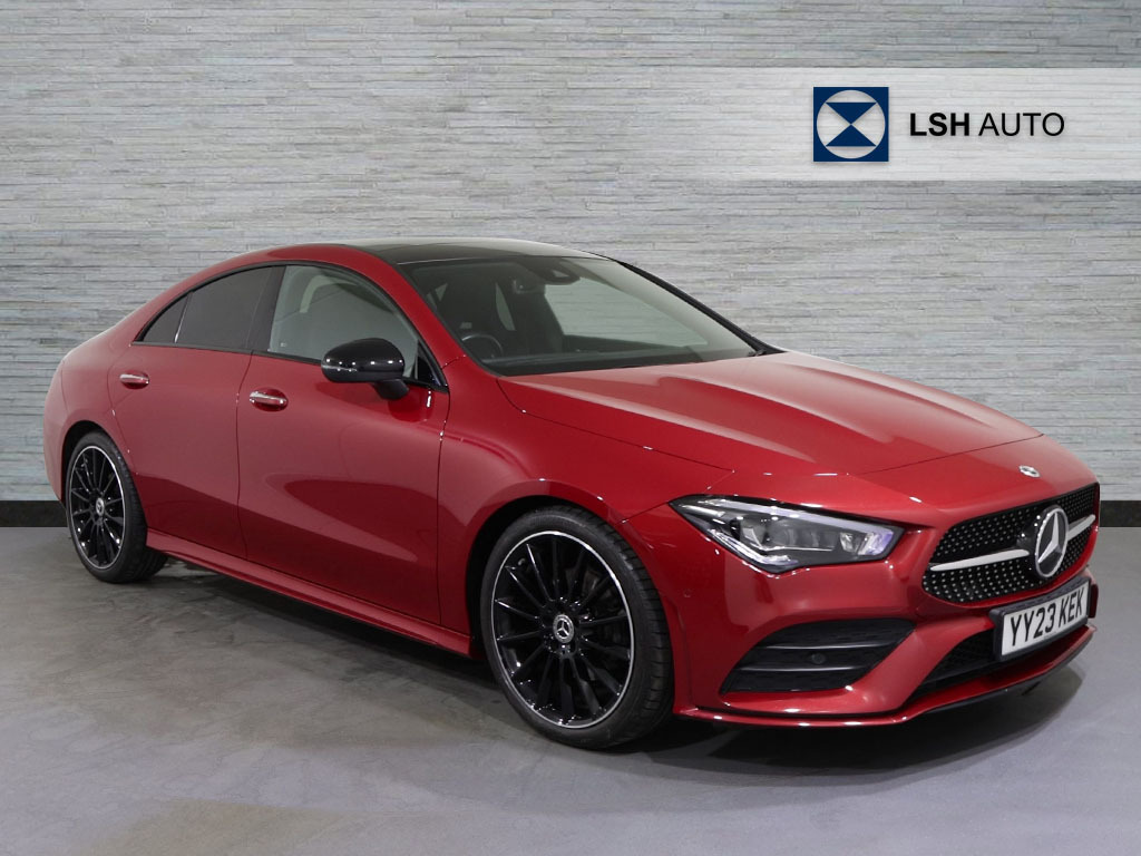 Mercedes-Benz CLA Class Cla 180 Amg Line Premium Plus Night Edition Ti Red