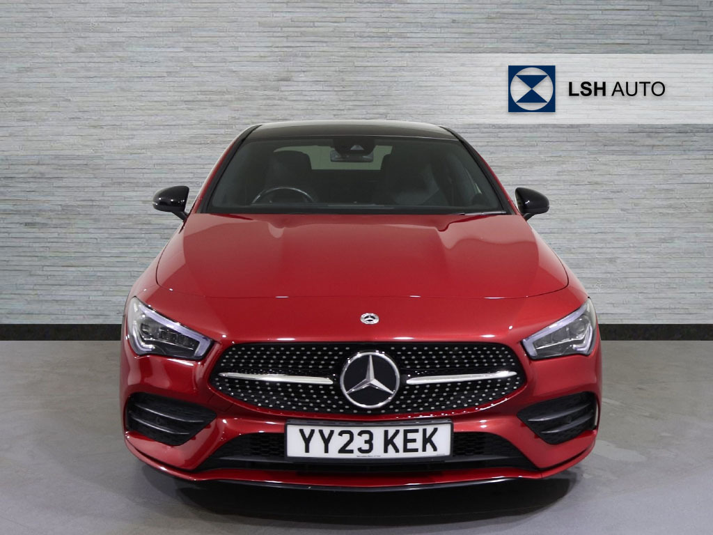 Mercedes-Benz CLA Class Cla 180 Amg Line Premium Plus Night Edition Ti Red #4