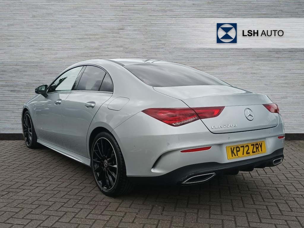 Mercedes-Benz CLA Class Cla 220D Amg Line Premium Plus Night Edition T Silver #2