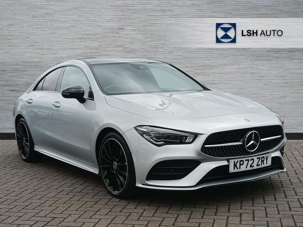Mercedes-Benz CLA Class Cla 220D Amg Line Premium Plus Night Edition T Silver
