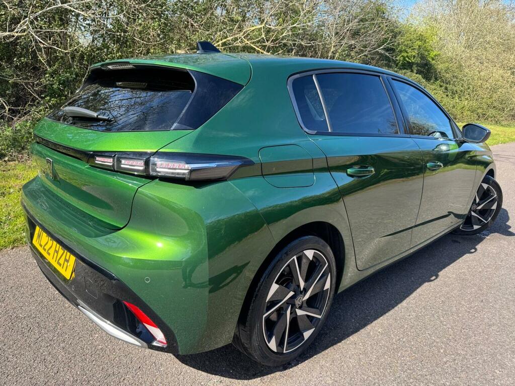 Peugeot 308 Hatchback 1.2 Puretech Allure Premium Eat Euro 6 ML22HZH Green #4