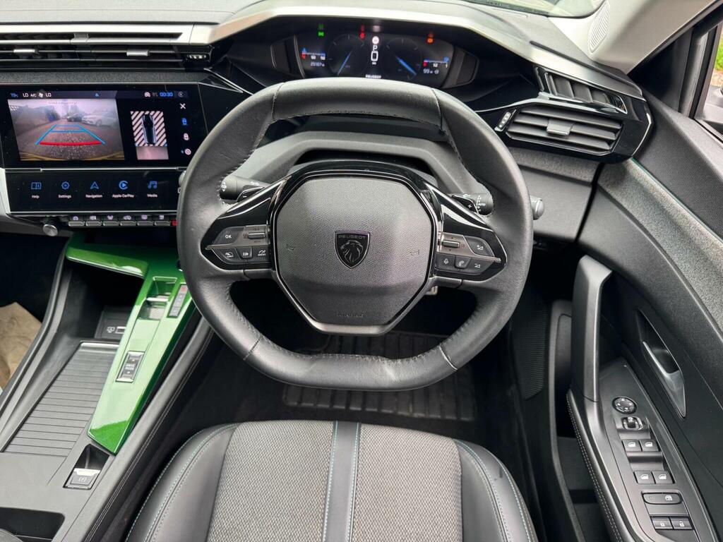 Peugeot 308 Hatchback 1.2 Puretech Allure Premium Eat Euro 6 ML22HZH Green #6