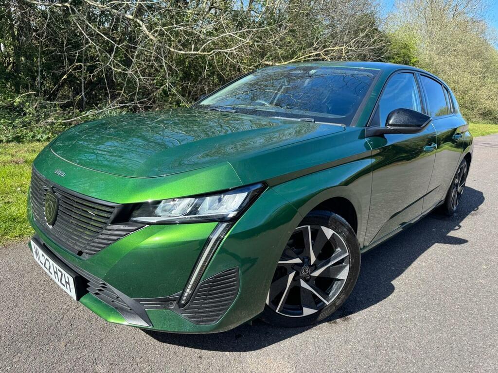 Peugeot 308 Hatchback 1.2 Puretech Allure Premium Eat Euro 6 ML22HZH Green #2