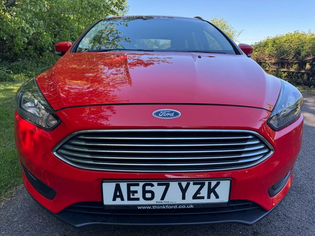 Ford Focus Estate 1.5 Tdci Zetec Edition Euro 6 Ss 20 AE67YZK Red #3