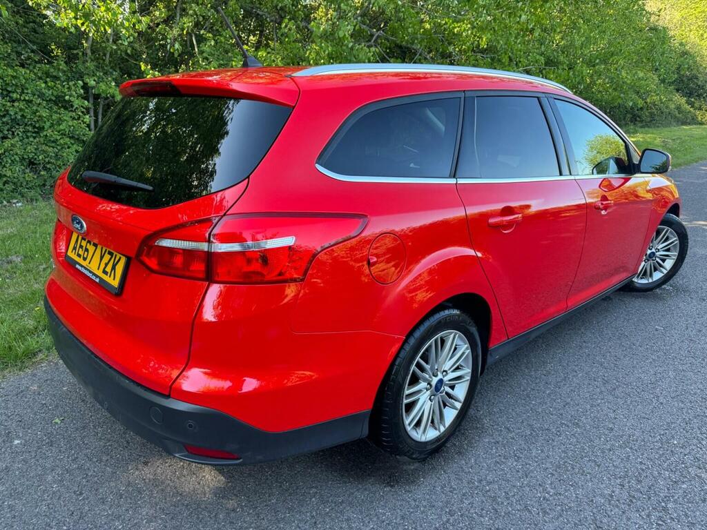 Ford Focus Estate 1.5 Tdci Zetec Edition Euro 6 Ss 20 AE67YZK Red #4