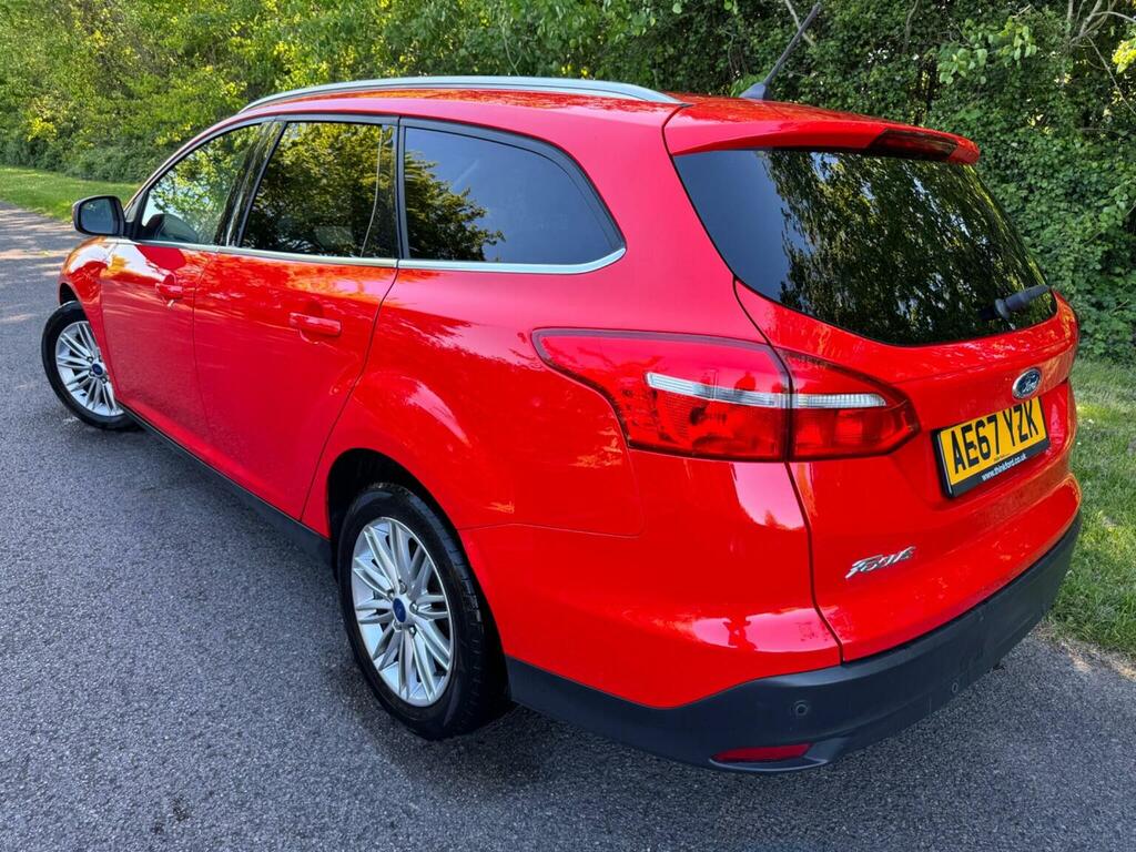 Ford Focus Estate 1.5 Tdci Zetec Edition Euro 6 Ss 20 AE67YZK Red #5