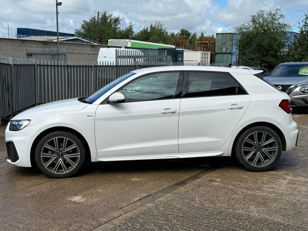 Audi A1 1.0 Tfsi 30 S Line Sportback Eur White #6