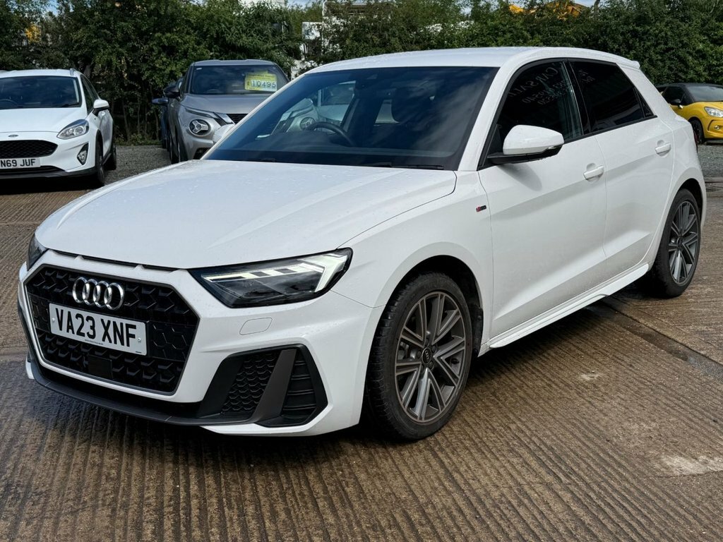 Audi A1 1.0 Tfsi 30 S Line Sportback Eur White #4