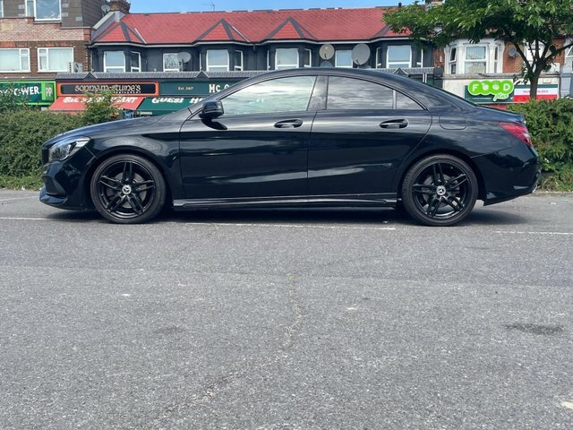 Mercedes-Benz CLA Class 2.1 Cla220d Amg Line OY67SXW Black #6