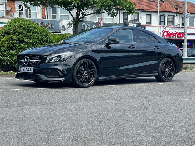 Mercedes-Benz CLA Class 2.1 Cla220d Amg Line OY67SXW Black #5