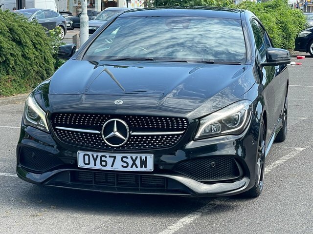Mercedes-Benz CLA Class 2.1 Cla220d Amg Line OY67SXW Black #3