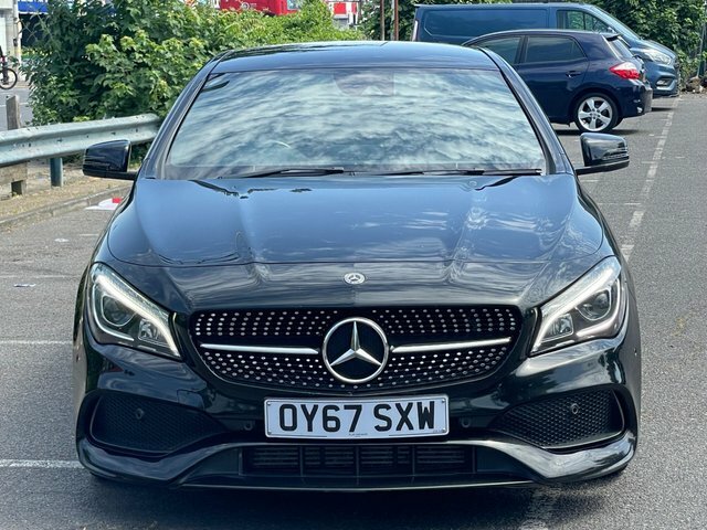 Mercedes-Benz CLA Class 2.1 Cla220d Amg Line OY67SXW Black #2