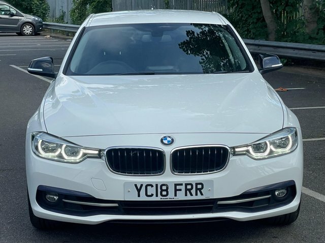 BMW 3 Series 2.0 320I Sport White #2