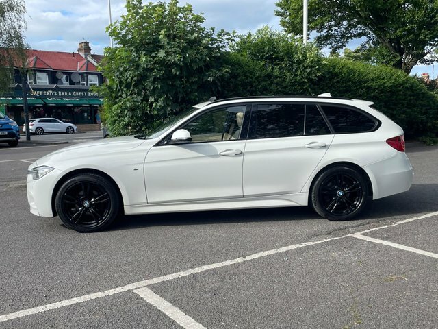 BMW 3 Series 2.0 320I M Sport White #3