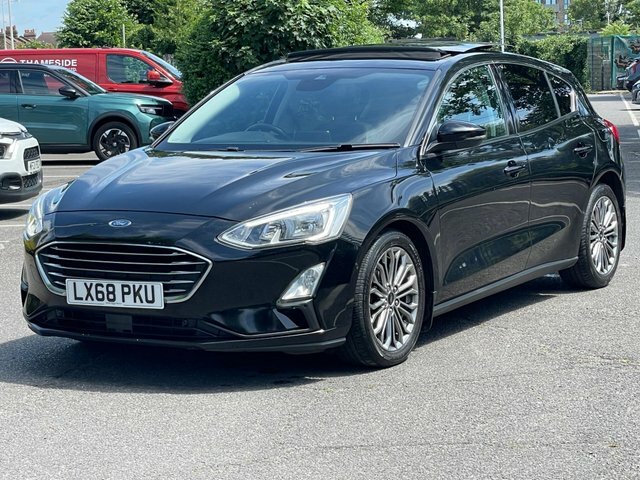 Ford Focus 1.0T Ecoboost Titanium X LX68PKU Black #4