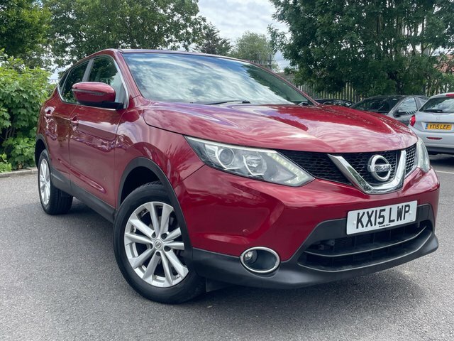 Nissan Qashqai 1.2 Dig-t Acenta 2Wd Red
