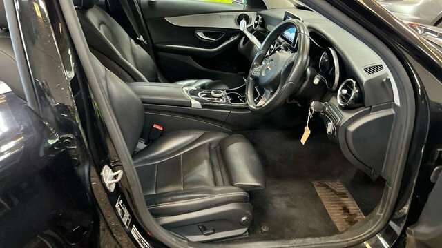 Mercedes-Benz C Class C 200 Amg Line Premium 2-Door Blue #11