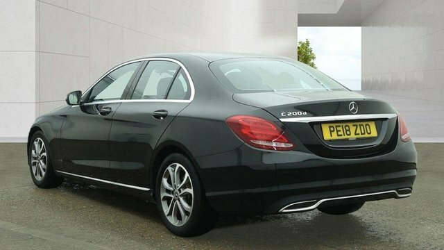 Mercedes-Benz C Class 1.6 C200d Sport G-tronic Black #3