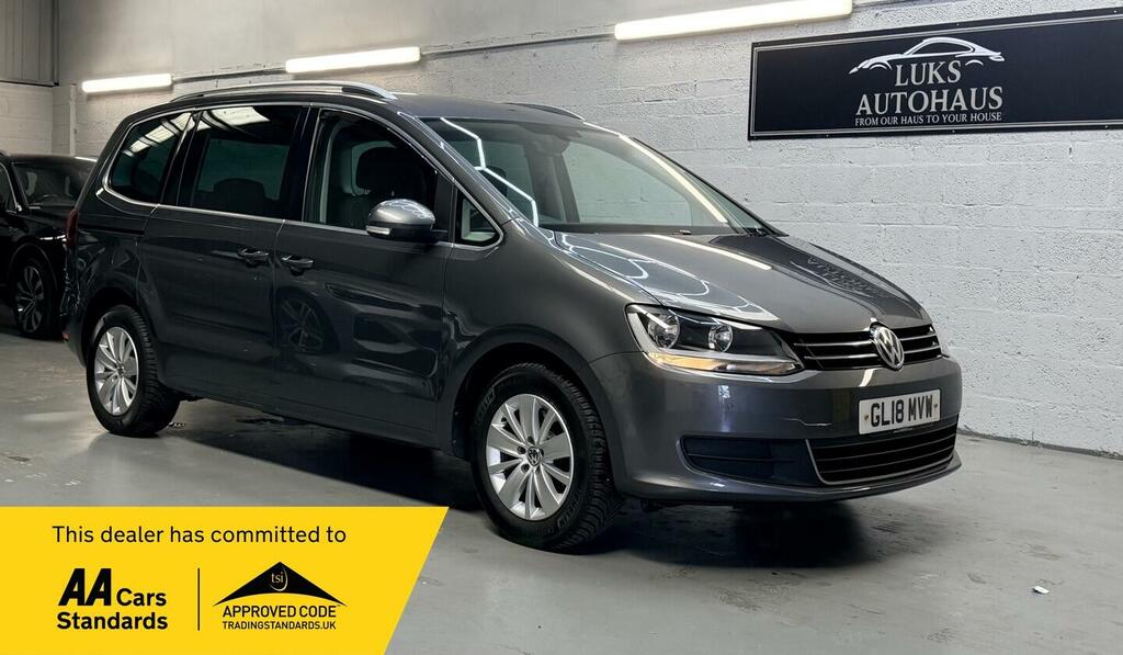 Volkswagen Sharan 2.0 Tdi Se Nav Dsg Euro 6 Ss Black
