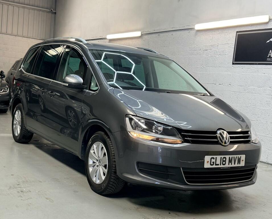 Volkswagen Sharan 2.0 Tdi Se Nav Dsg Euro 6 Ss Black #5