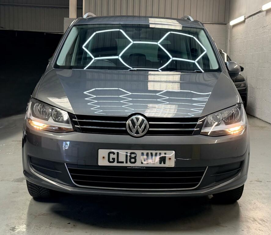 Volkswagen Sharan 2.0 Tdi Se Nav Dsg Euro 6 Ss Black #2