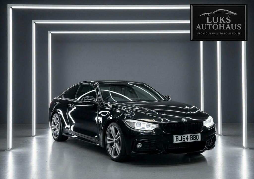 BMW 4 Series 2.0 420D M Sport Euro 6 Ss BJ64BBO Black