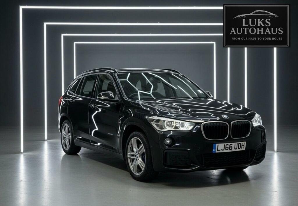 BMW X1 2.0 20I M Sport Xdrive Euro 6 Ss LJ66UDH Black