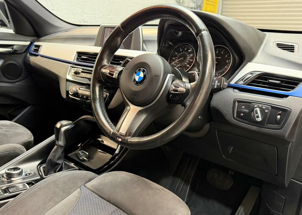 BMW X1 Sdrive 18D M White #33