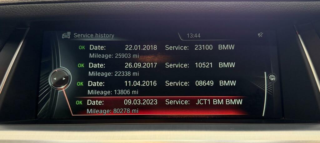 BMW 7 Series Saloon Black #36