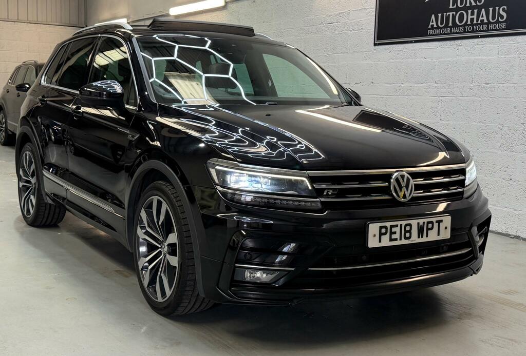 Volkswagen Tiguan 2.0 Tsi R-line Dsg 4Motion Euro 6 Ss PE18WPT Black #6