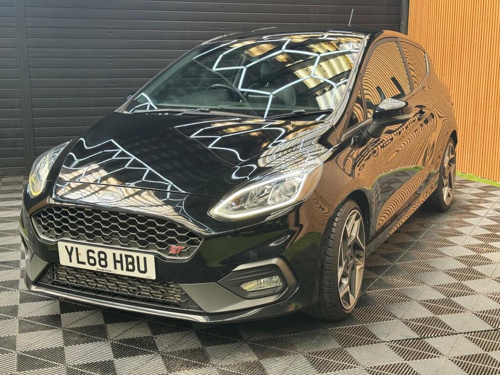 Ford Fiesta 1.5T Ecoboost St-3 Euro 6 YL68HBU Black #5