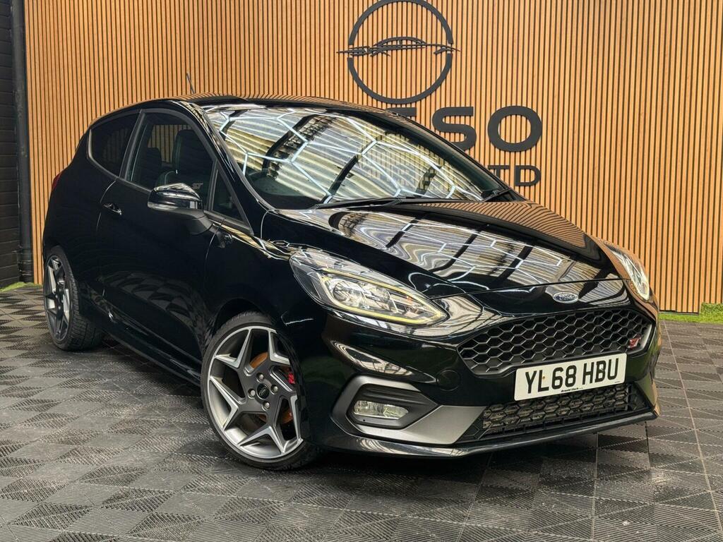 Ford Fiesta 1.5T Ecoboost St-3 Euro 6 YL68HBU Black #4