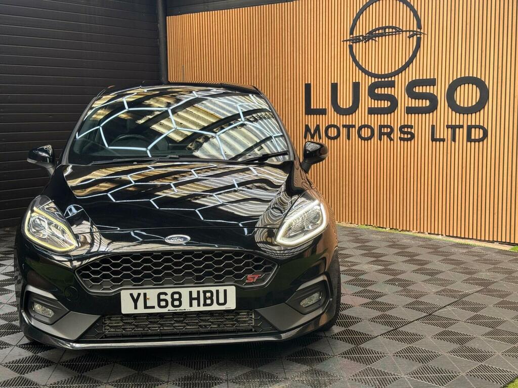 Ford Fiesta 1.5T Ecoboost St-3 Euro 6 YL68HBU Black #6