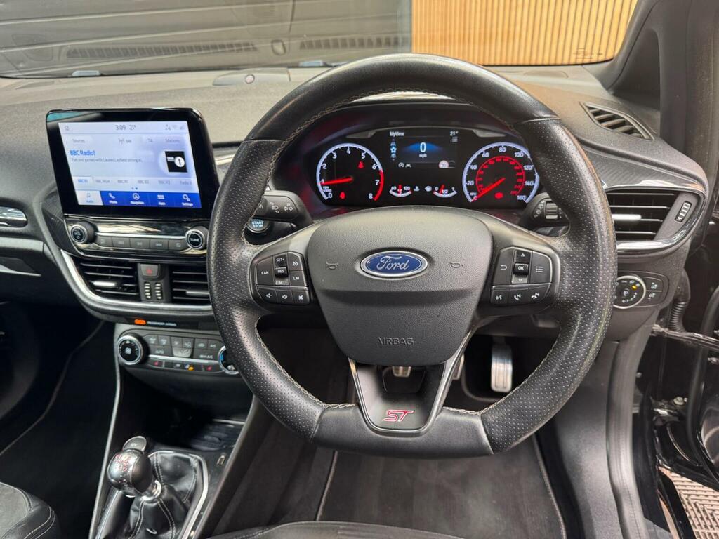 Ford Fiesta 1.5T Ecoboost St-3 Euro 6 YL68HBU Black #3