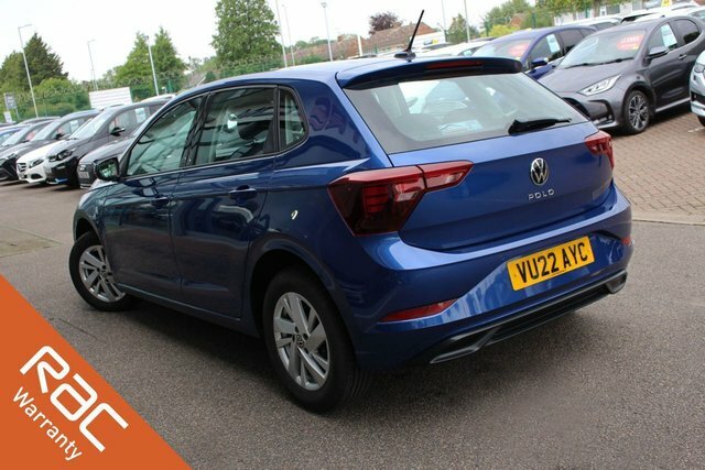 Volkswagen Polo 1.0 Tsi Life Hatchback Euro 6 S VU22AYC Blue #5