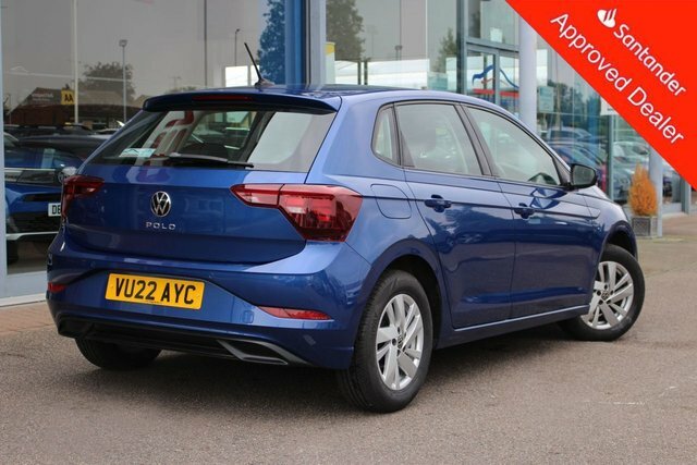 Volkswagen Polo 1.0 Tsi Life Hatchback Euro 6 S VU22AYC Blue #3