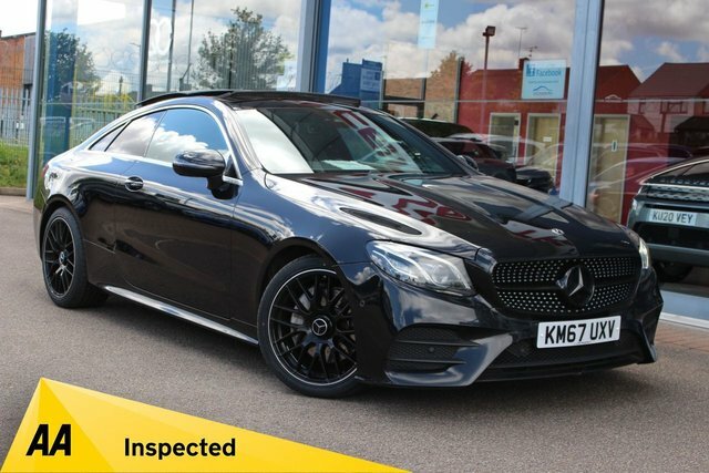 Mercedes-Benz E Class 2.0 E220d Amg Line Premium Plus Coupe KM67UXV Black
