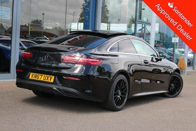Mercedes-Benz E Class 2.0 E220d Amg Line Premium Plus Coupe KM67UXV Black #4