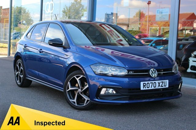 Volkswagen Polo 1.0 Tsi R-line Hatchback Dsg Euro 6 S RO70XZU Blue