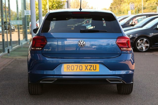 Volkswagen Polo 1.0 Tsi R-line Hatchback Dsg Euro 6 S RO70XZU Blue #6