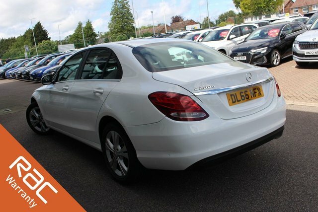 Mercedes-Benz C Class 1.6 C200d Se Executive Edition Saloon M DL66NFX White #5