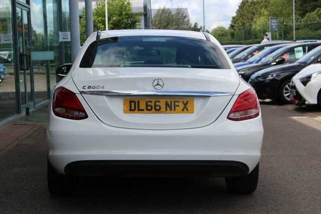 Mercedes-Benz C Class 1.6 C200d Se Executive Edition Saloon M DL66NFX White #6