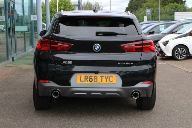BMW X2 2.0 20D M Sport X Suv Xdrive Euro LR68TYC Black #6