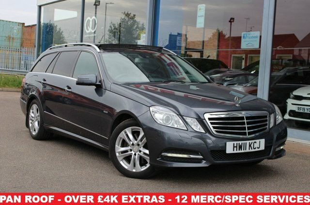 Mercedes-Benz E Class E220 Cdi Blueefficiency Avantgarde Ed125 5-Door White #1