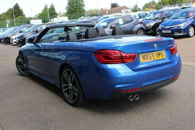BMW 4 Series 2.0 420I Gpf M Sport Convertible E Blue #6